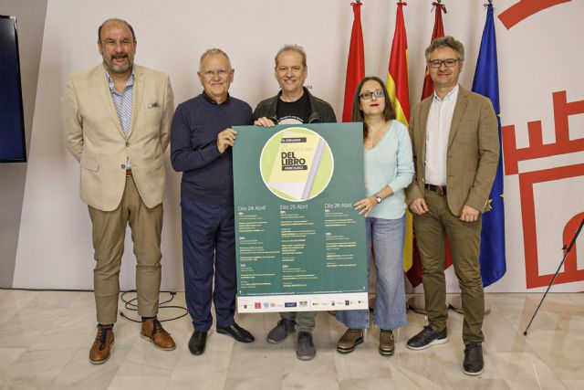 Murcia celebrará las III Jornadas del Día Internacional del Libro del 24 al 26 de abril en el Aula de Cultura de la Fundación Mediterráneo